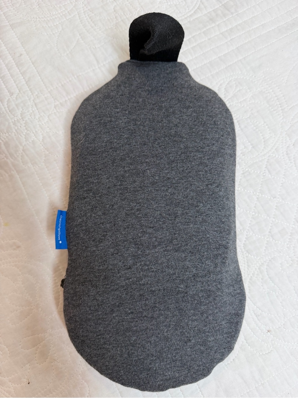 Ostrichpillow Midnight Grey Huggable Heat Pad Heatbag